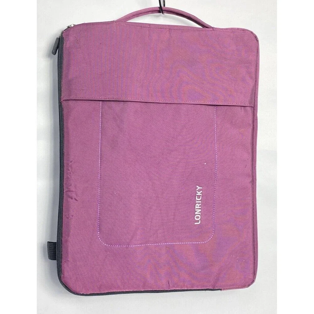 Lonricky Padded Laptop Case 15.5”x12” Purple